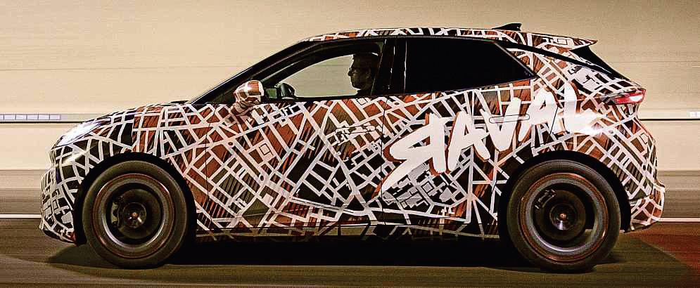 Crucial new Cupra Raval EV prototype driven